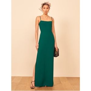 REFORMATION LILAC DRESS EMERALD SZ 6